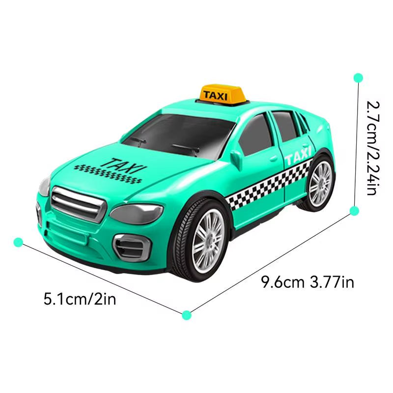 Friction Vehicles Friction Powered City Vehicles Inertia Toy for Kids Ages 3 Educational Toys Learning Toys Friction Toys