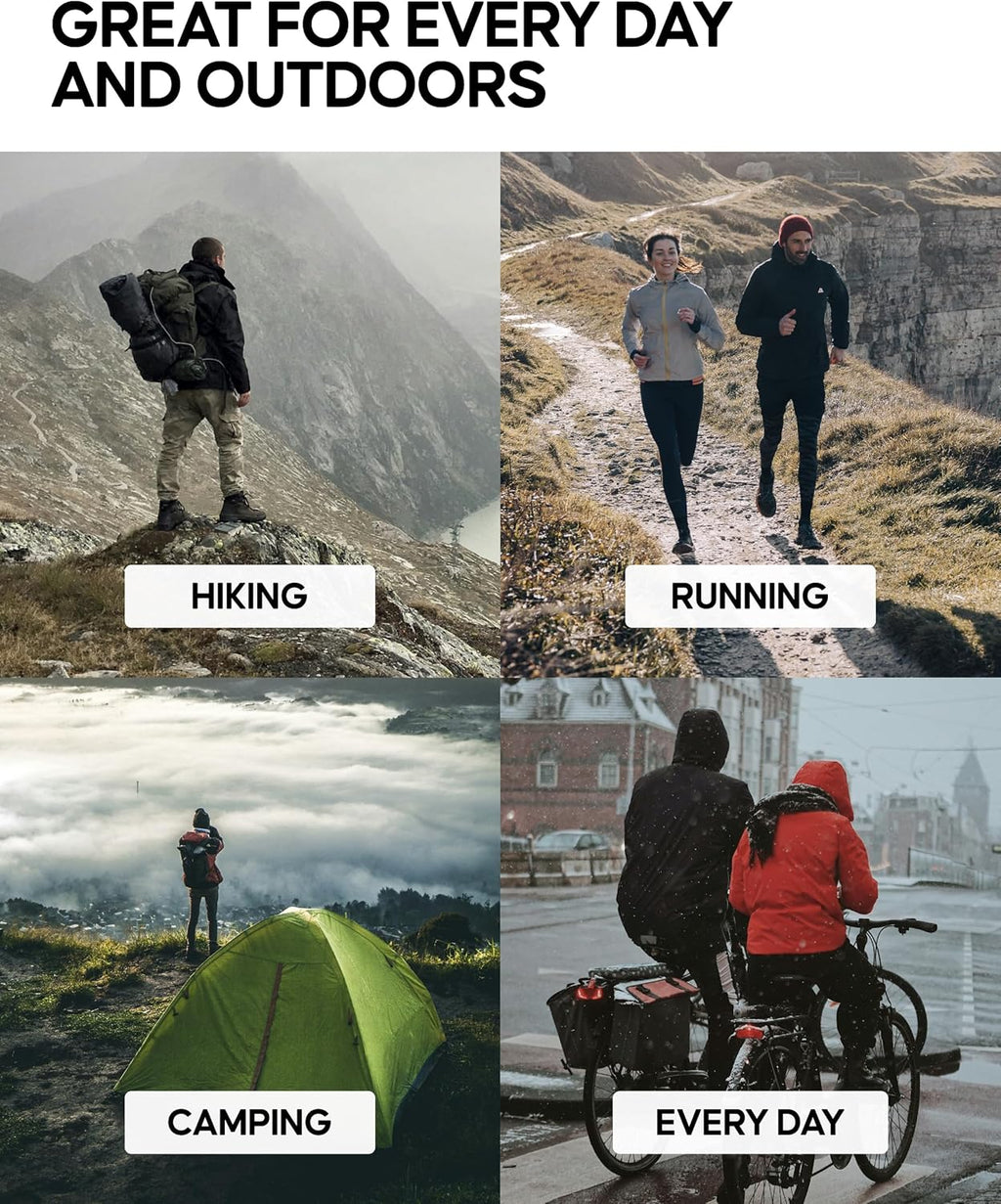 Sustainable Classic Beanie for Men & Women, Plain Kitted Hat