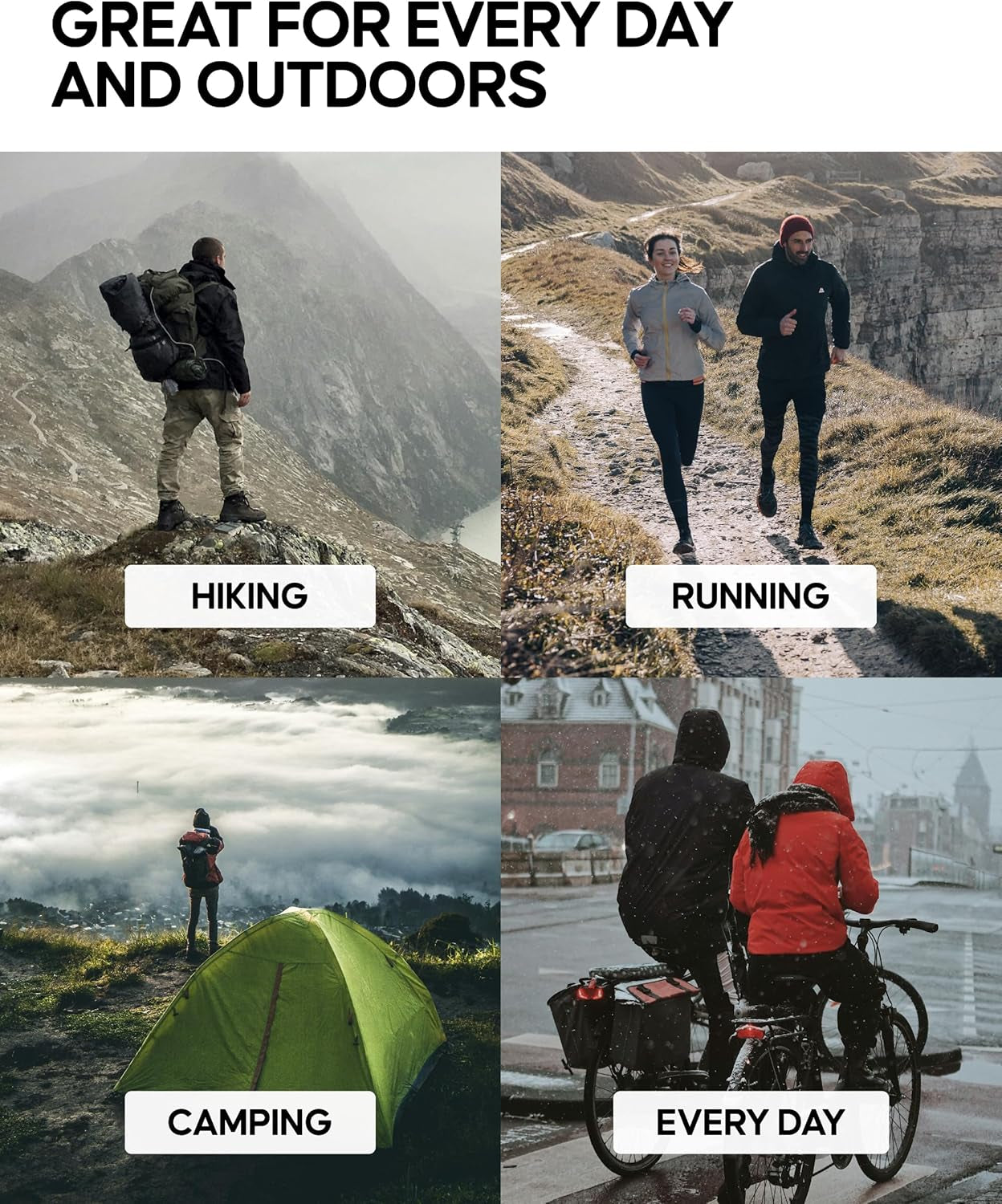 Sustainable Classic Beanie for Men & Women, Plain Kitted Hat