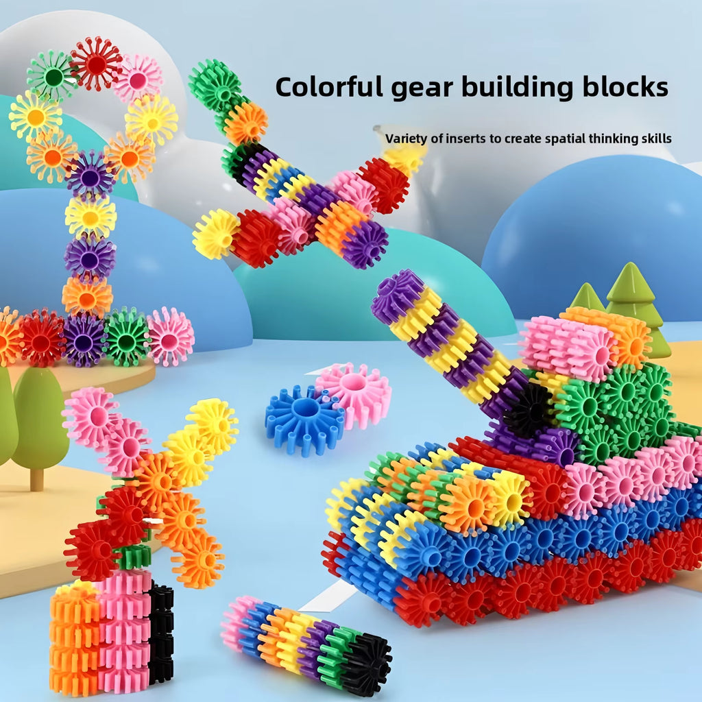 420 DIY round Building Blocks, Character Bricks, Educational and Creative Children'S Educational Toys, Children'S DIY Gifts
