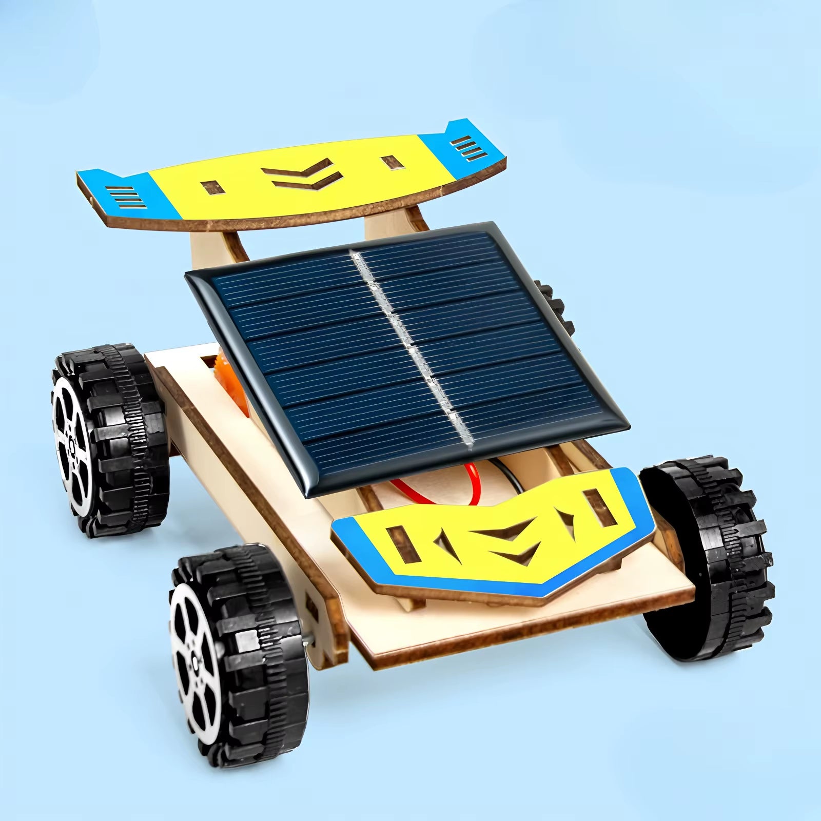 Assemble Solar-Powered Car Models, Children'S Educational Toys, Science and Education Experiment Toys, Solar-Powered Cars,