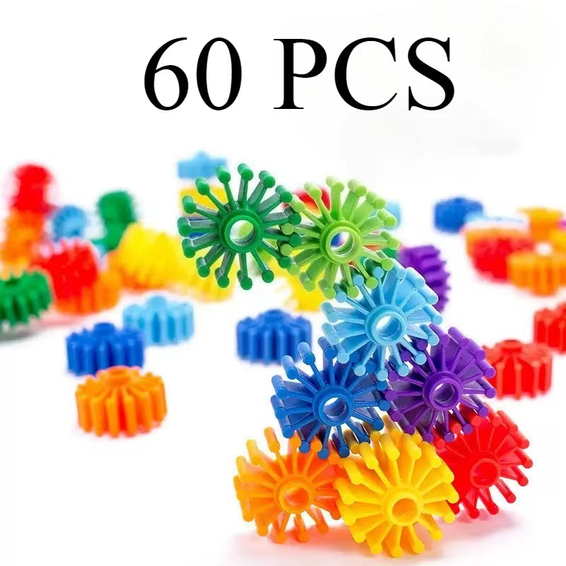 420 DIY round Building Blocks, Character Bricks, Educational and Creative Children'S Educational Toys, Children'S DIY Gifts