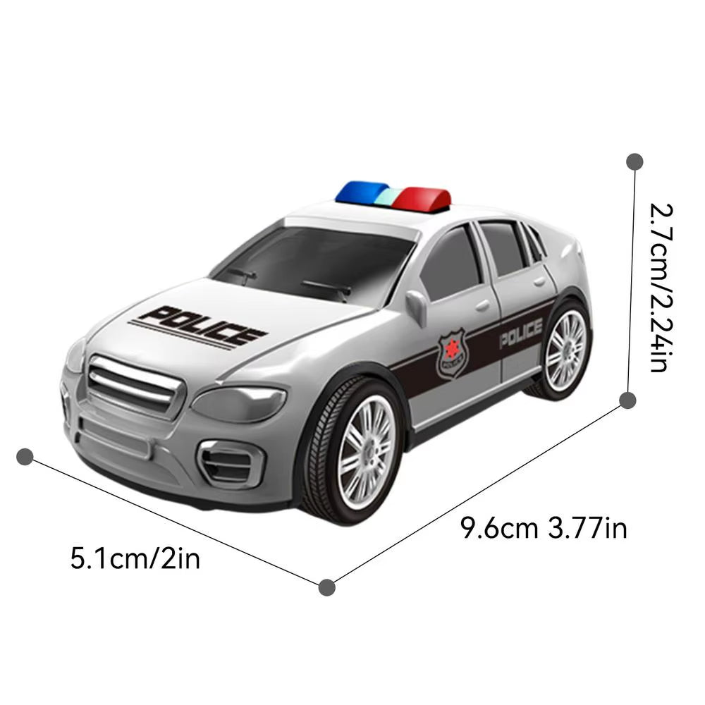 Friction Vehicles Friction Powered City Vehicles Inertia Toy for Kids Ages 3 Educational Toys Learning Toys Friction Toys