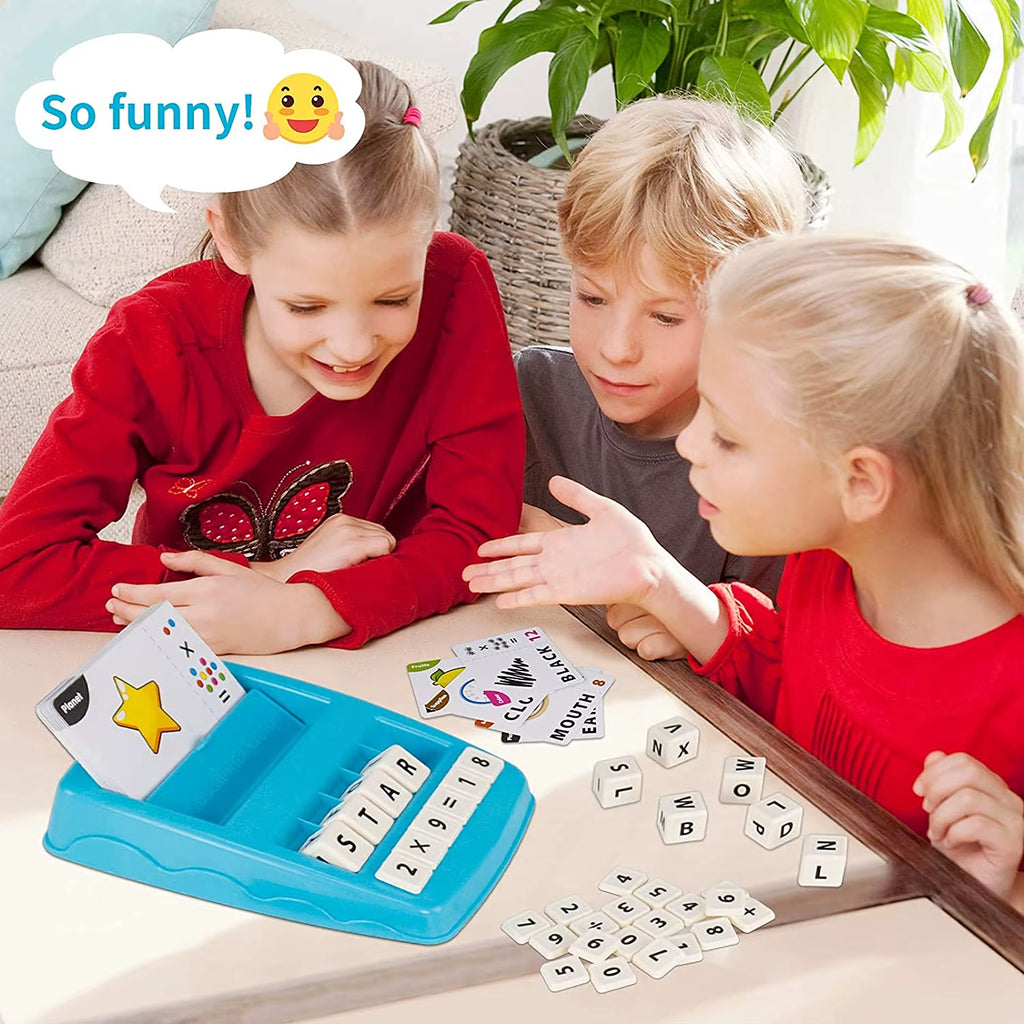 Children'S Educational Toys Supporting Alphabet Arithmetic Games for Boys Girls 4-12 Years Old Gift Toys Early Education Tools