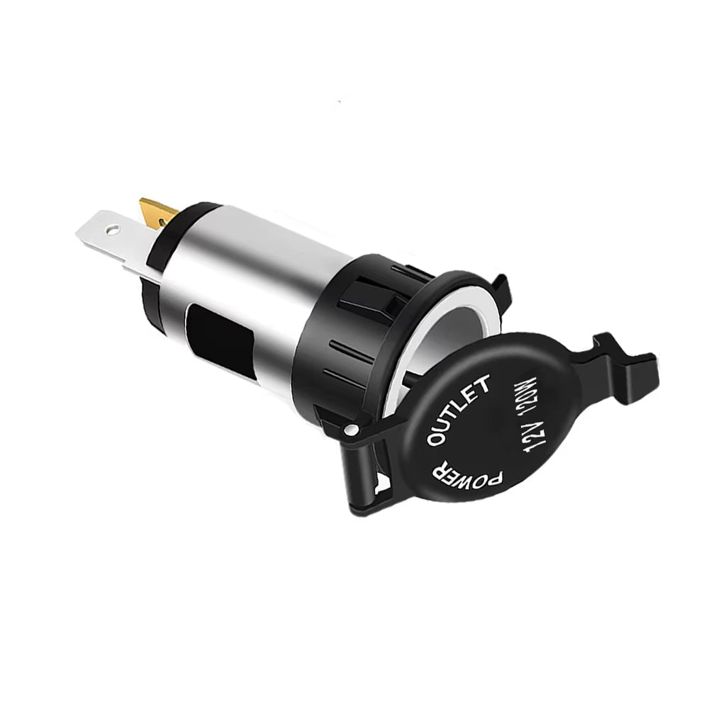 Auto Car Cigarette Lighter Socket 12V Car Truck Socket Outlet Power Plug Motorcycle Boat 100% Quality and Brand New