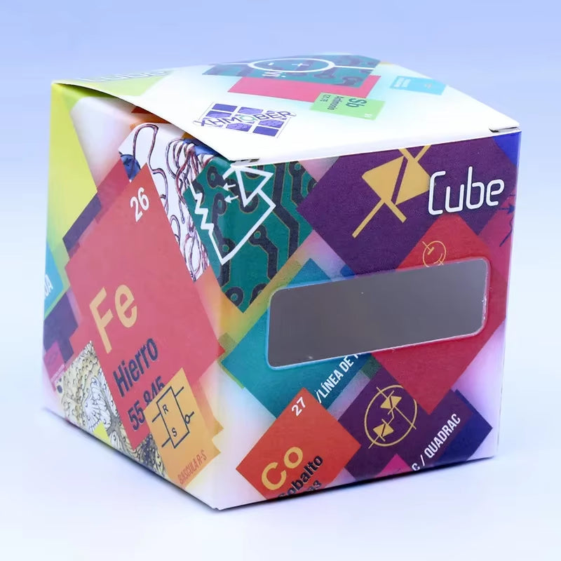 3X3X3 Magic Cube Multi-Country Flag Elements Magic Cube Children'S Gifts Educational Toys