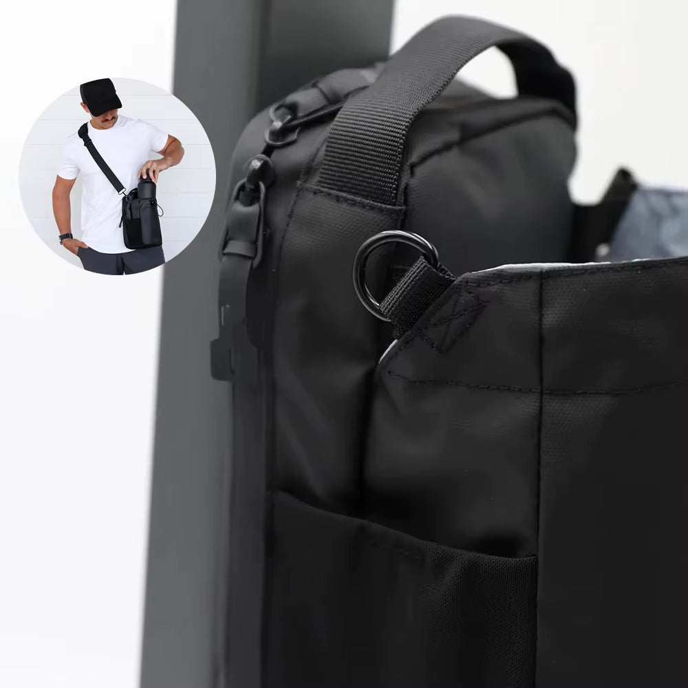 Magnetic Water Bottle Bag Magnetic Fitness Gym Specific Water Cup Holder Magnetic Portable Water Bottle Bag for Sports