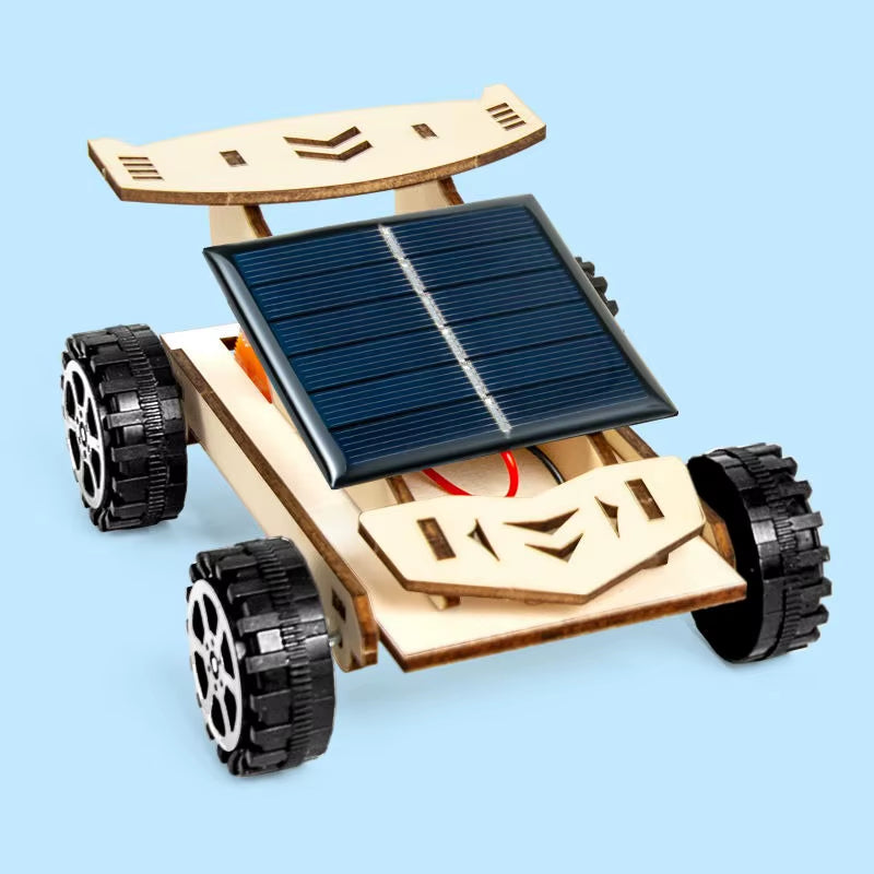 Assemble Solar-Powered Car Models, Children'S Educational Toys, Science and Education Experiment Toys, Solar-Powered Cars,
