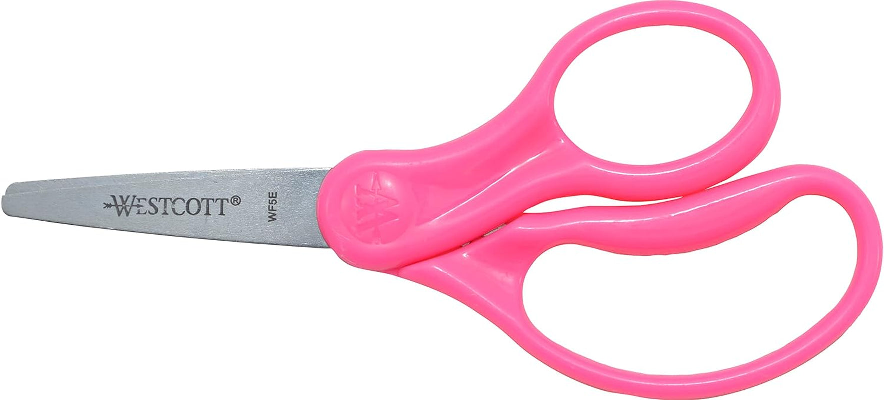 Hard Handle Kids Scissors, 5", Pointed, Assorted Colors, 2-Pack