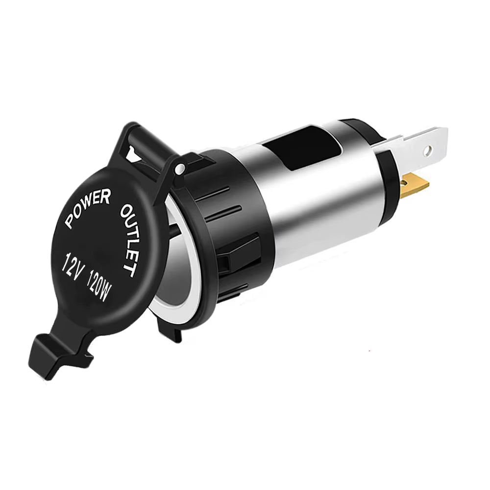 Auto Car Cigarette Lighter Socket 12V Car Truck Socket Outlet Power Plug Motorcycle Boat 100% Quality and Brand New