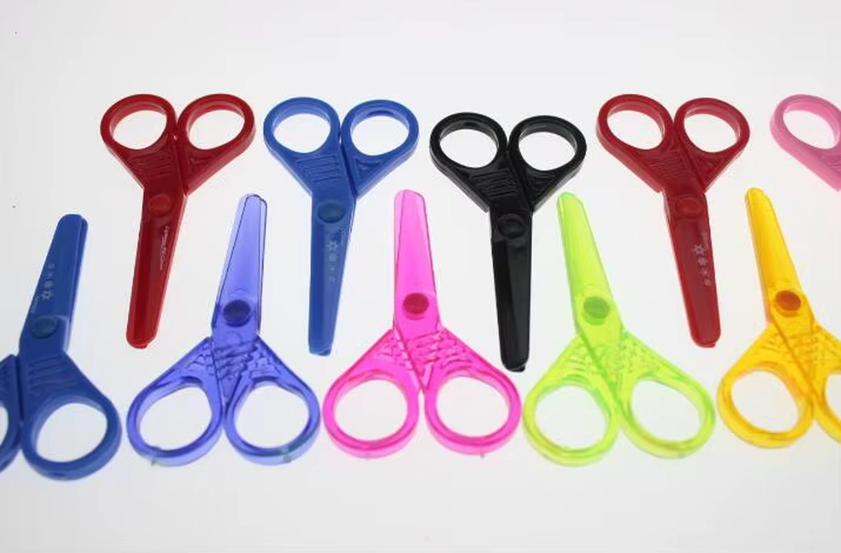 48Pcs/Set Kids Cartoon Color Paper Folding and Cutting Toys/Children Kingergarden Art Craft DIY Educational Toys