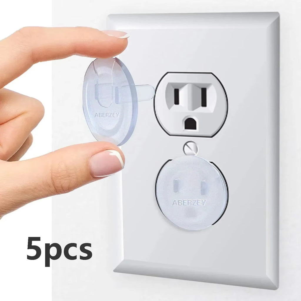 10Pcs Socket Covers American Standard Baby Protection Safety Child Safety Electrical Plug Child Protection Socket Cover