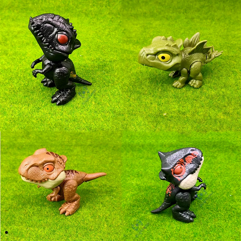 New Finger-Biting Dinosaurs Movable Joints Funny Dino Creative Tricky Simulation Dinosaur Model Toys Children'S Educational Toys