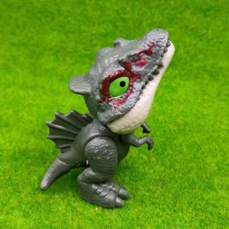New Finger-Biting Dinosaurs Movable Joints Funny Dino Creative Tricky Simulation Dinosaur Model Toys Children'S Educational Toys
