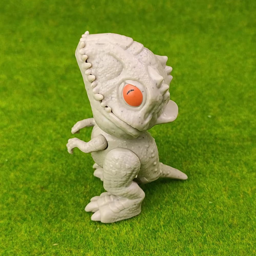 New Finger-Biting Dinosaurs Movable Joints Funny Dino Creative Tricky Simulation Dinosaur Model Toys Children'S Educational Toys