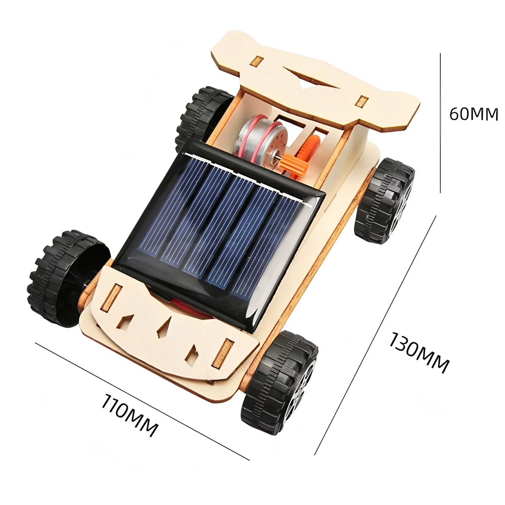 Assemble Solar-Powered Car Models, Children'S Educational Toys, Science and Education Experiment Toys, Solar-Powered Cars,