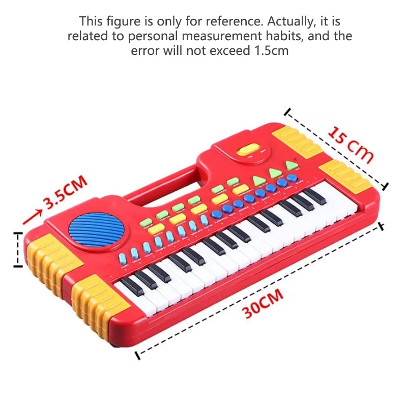 31 Keys Kids Baby Musical Toys Children Musical Portable Instrument Electronic Piano Keyboard Educational Toys for Girl