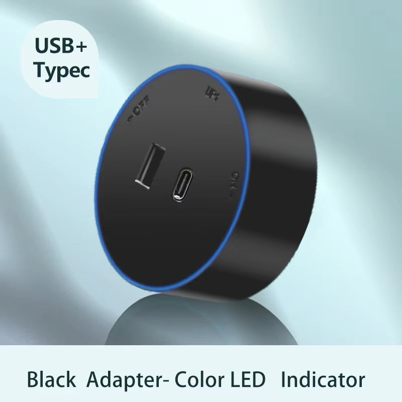 Power Track Socket Smart Home Kitchen Appliances Outlet New Type UK EU FR Standard Wall Electrical Plug Adapter with USB