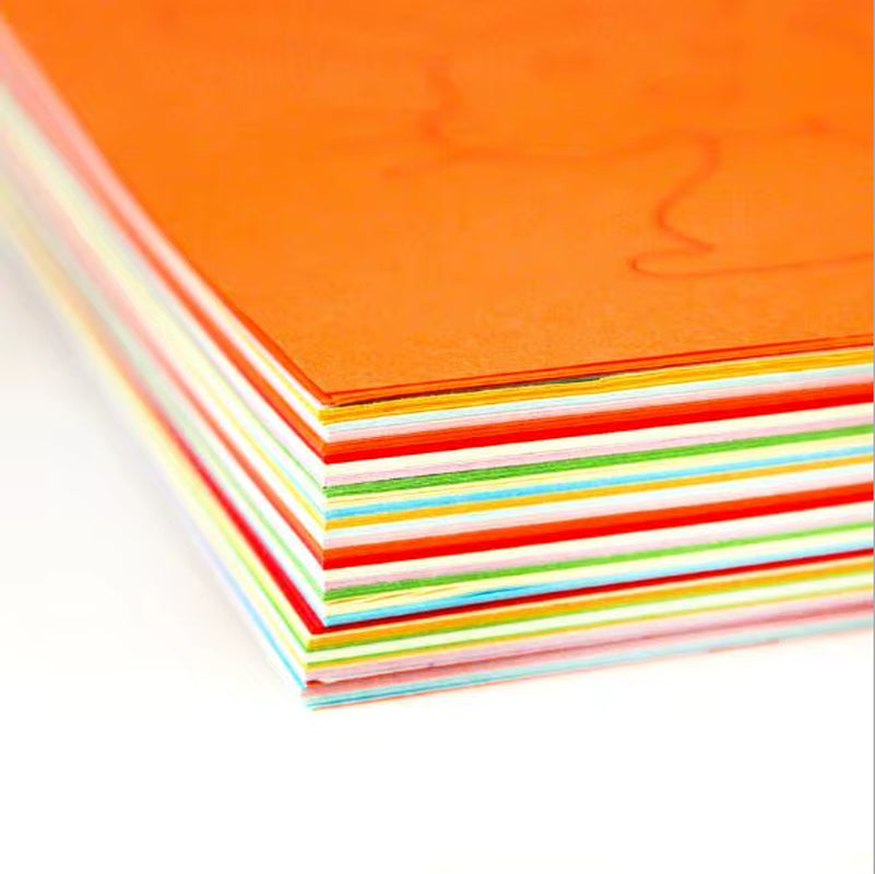 48Pcs/Set Kids Cartoon Color Paper Folding and Cutting Toys/Children Kingergarden Art Craft DIY Educational Toys