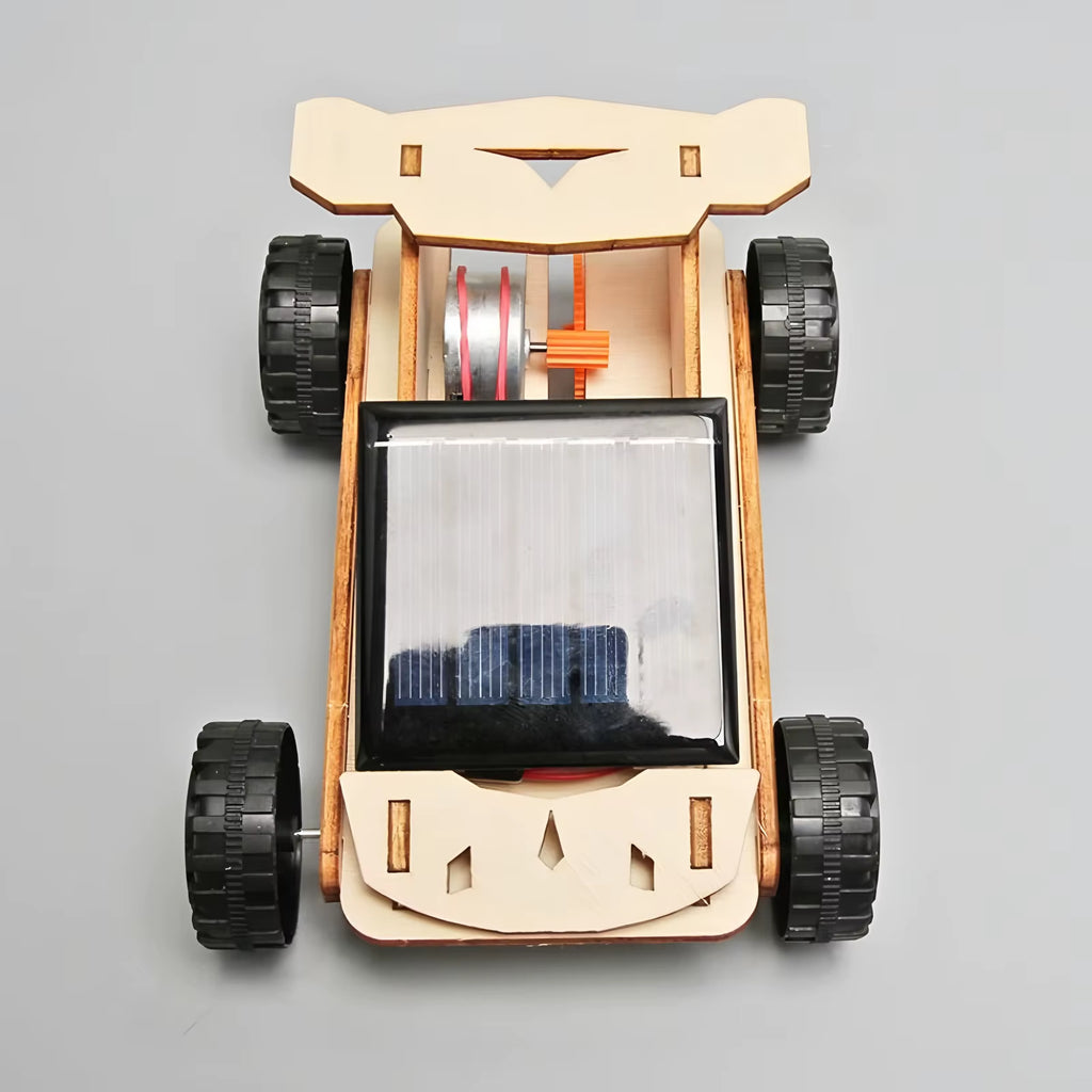 Assemble Solar-Powered Car Models, Children'S Educational Toys, Science and Education Experiment Toys, Solar-Powered Cars,