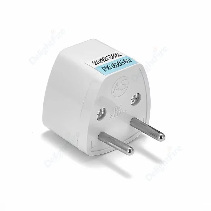 KR Plug Adapter Multifunction Universal AU UK US to EU Electrical Socket Type E/F France Spain Plug Travel Adapter AC Outlet