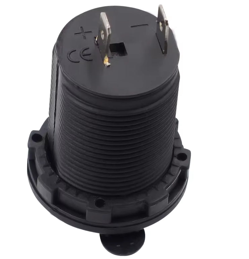 12V Waterproof Car Cigarette Lighter Socket Auto Boat Motorcycle Tractor Power Outlet Socket Receptacle Accessories Plug