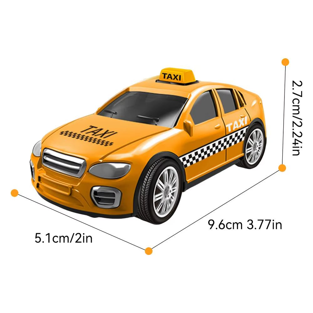 Friction Vehicles Friction Powered City Vehicles Inertia Toy for Kids Ages 3 Educational Toys Learning Toys Friction Toys